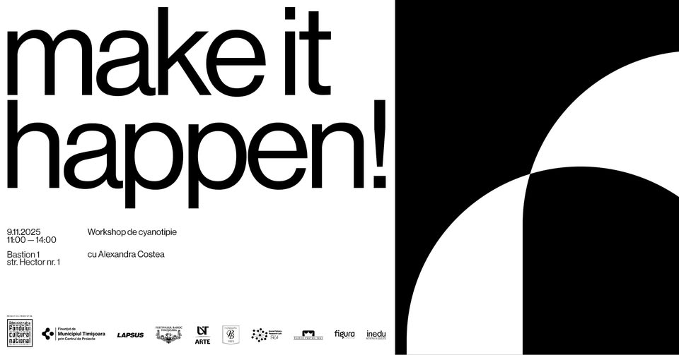 Make it happen! | Atelier de cyanotipie
